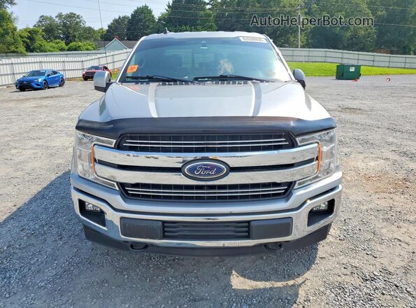 1FTEW1E57LFA20617 2020 FORD F150 Серебряный Вид спереди