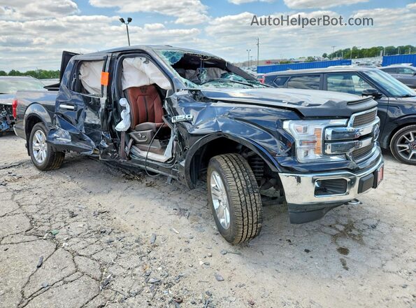 1FTEW1E57LFC80807 2020 FORD F150 Black Delantero derecho