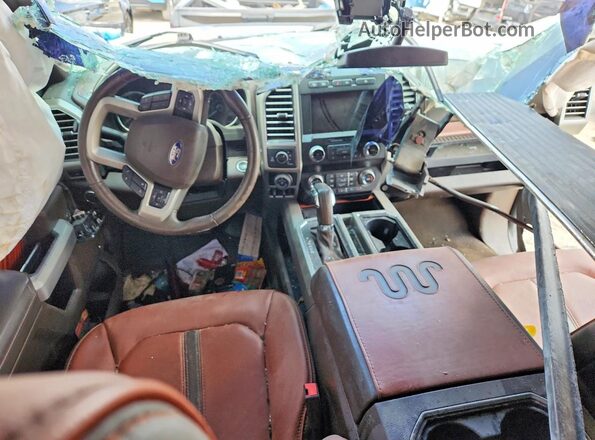 1FTEW1E57LFC80807 2020 FORD F150 Black Vista del salpicadero