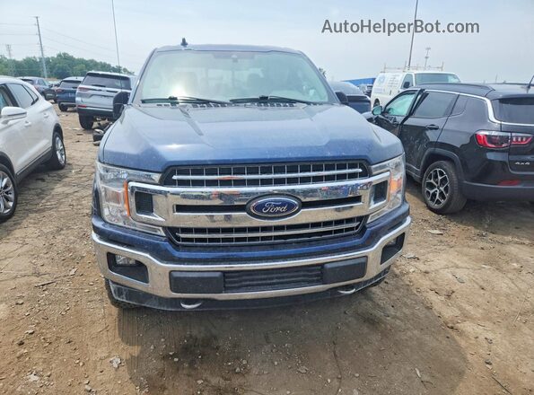 1FTEW1E57LKD07575 2020 FORD F150 Blue Vista frontal