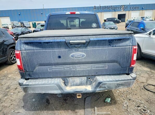 1FTEW1E57LKD07575 2020 FORD F150 Blue Vista trasera