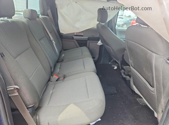 1FTEW1E57LKD07575 2020 FORD F150 Blue Vista de los asientos traseros