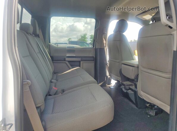1FTEW1E58JFE74212 2018 FORD F150 White Вид задніх сидінь