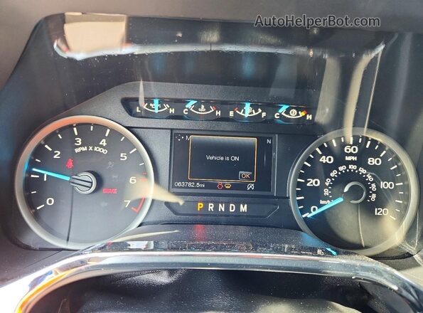 1FTEW1E58KFD48921 2019 FORD F150 Blue ხელსაწყოთა პანელის ხედი