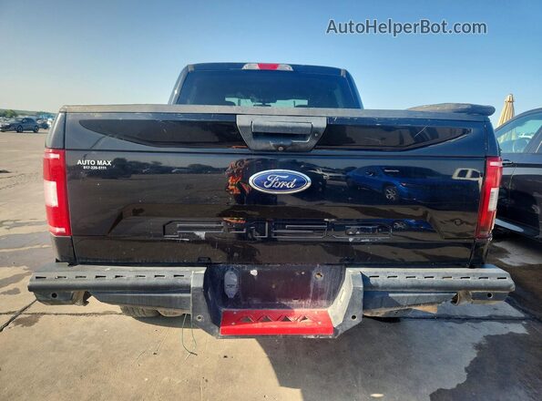 1FTEW1E58LFA86237 2020 FORD F150 Black Հետևի տեսք