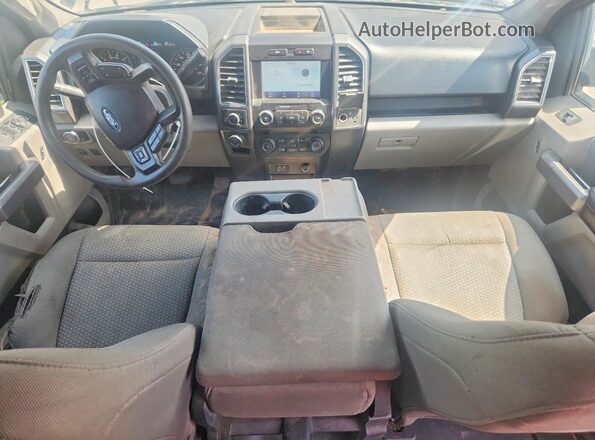1FTEW1E58LFA86237 2020 FORD F150 Black Առջևի վահանակի տեսք