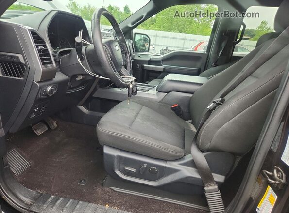 1FTEW1E58LFB59588 2020 FORD F150 Black Սալոնի դիմացի տեսք