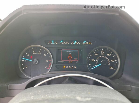 1FTEW1E59JKC51832 2018 FORD F150 Maroon Vista del cuadro de instrumentos