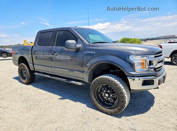 1FTEW1E59JKE80656 2018 FORD F150 Charcoal Przód prawy