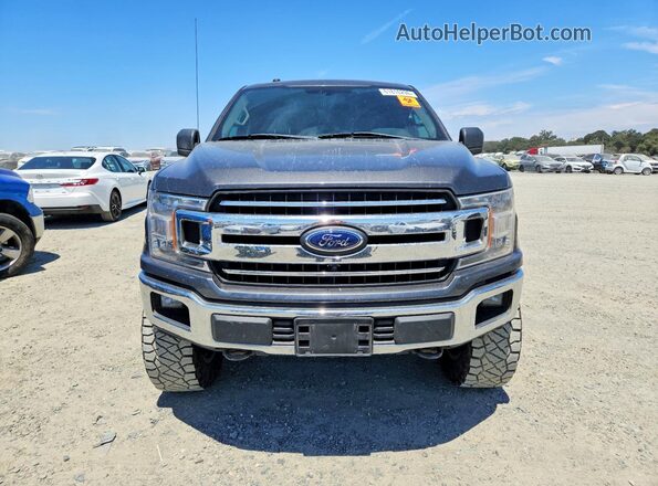 1FTEW1E59JKE80656 2018 FORD F150 Charcoal Widok z przodu