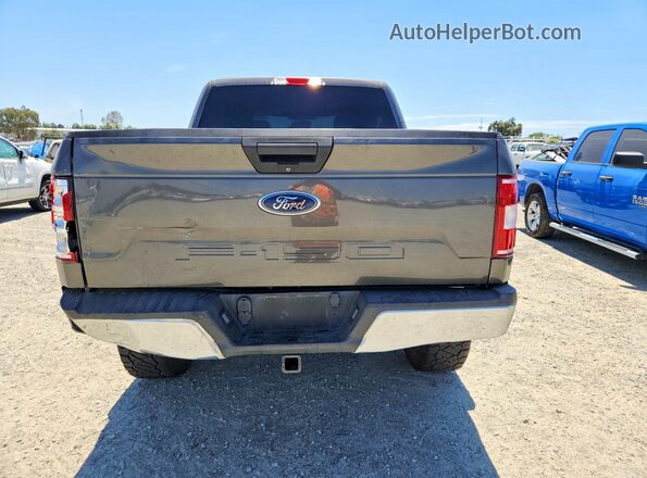 1FTEW1E59JKE80656 2018 FORD F150 Charcoal Widok z tyłu