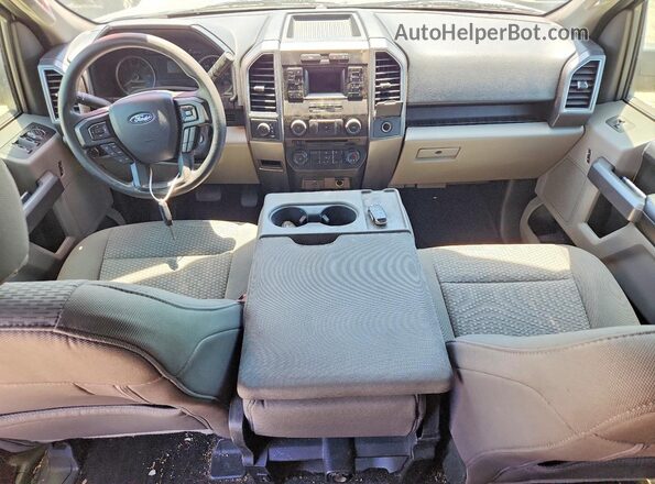1FTEW1E59JKE80656 2018 FORD F150 Charcoal Widok deski rozdzielczej