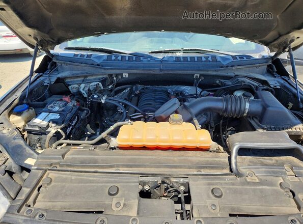 1FTEW1E59JKE80656 2018 FORD F150 Charcoal Widok wnętrza z tyłu