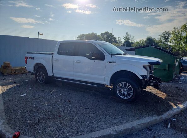 1FTEW1E59KFB76432 2019 FORD F150 White Передня права чверть