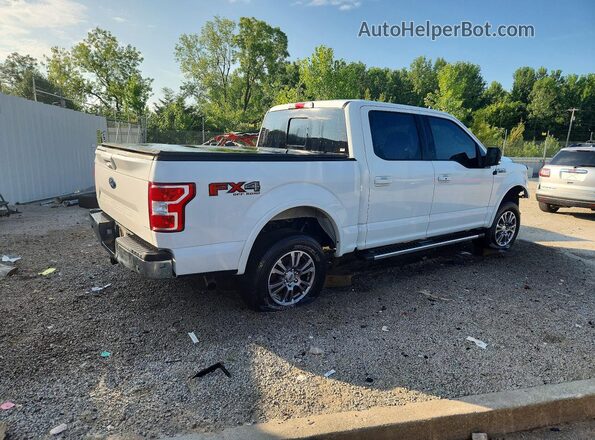 1FTEW1E59KFB76432 2019 FORD F150 White Задня права чверть