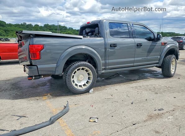 1FTEW1E59KKC61813 2019 FORD F150 Gray უკანა მარჯვენა