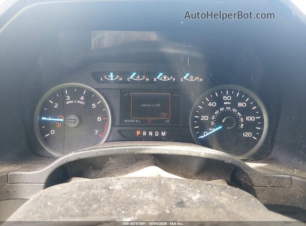 1FTEW1E5XKFD16312 2019 FORD F150 Blue Rear seats view