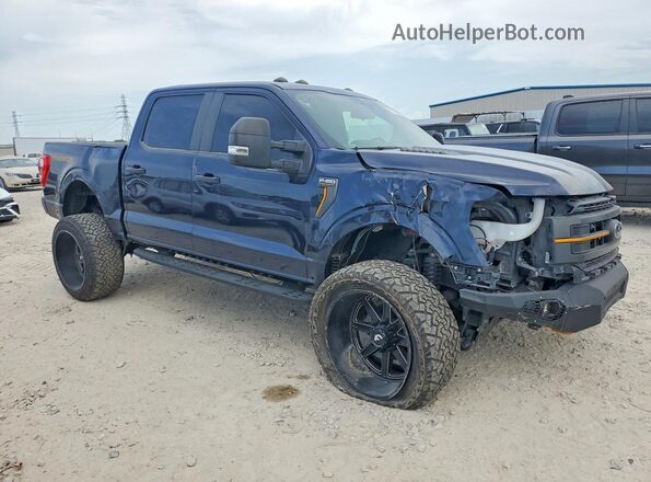 1FTEW1E81NFB12318 2022 FORD F150 Black Передня права чверть