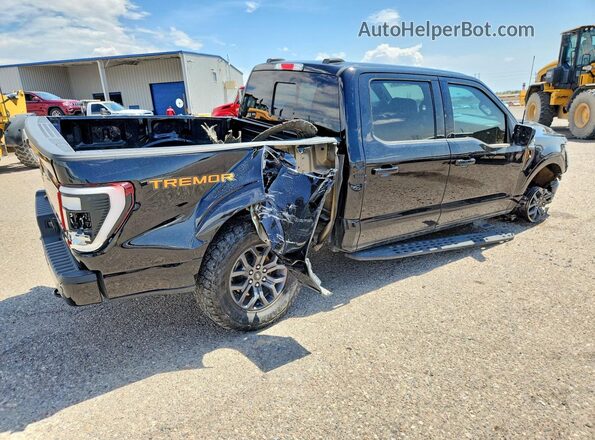 1FTEW1E81PFB85000 2023 FORD F150 Black Задня права чверть