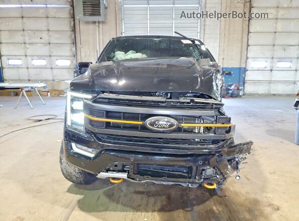 1FTEW1E82NFB10478 2022 FORD F150 Черный Вид спереди