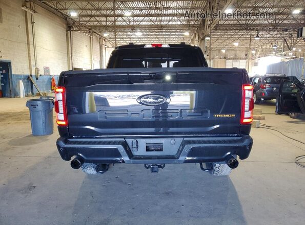 1FTEW1E82NFB10478 2022 FORD F150 Черный Вид сзади