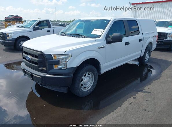 1FTEW1E83HKE40464 2017 FORD F150 White Передня ліва чверть