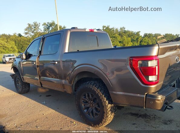 1FTEW1E83NFC20472 2022 FORD F150 Brown 360 interior view
