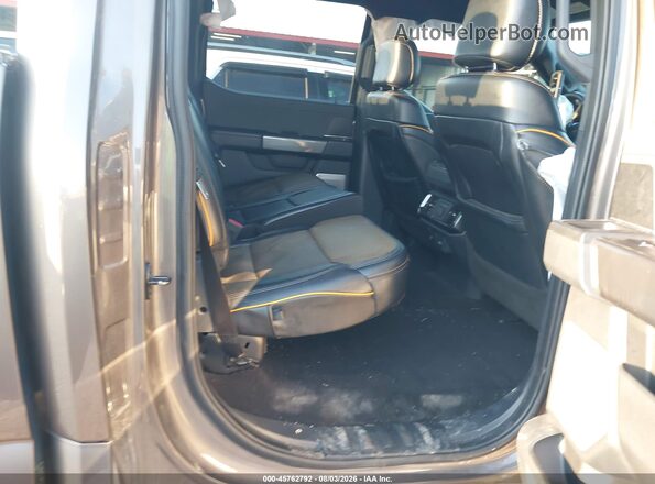 1FTEW1E83NFC20472 2022 FORD F150 Brown VIN sticker view