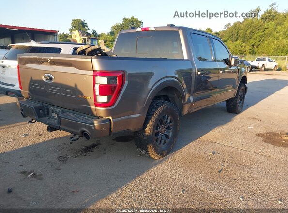 1FTEW1E83NFC20472 2022 FORD F150 Brown Rear right