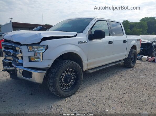 1FTEW1E84GKF57968 2016 FORD F150 Белый Передняя левая четверть