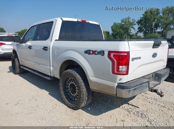 1FTEW1E84GKF57968 2016 FORD F150 Белый Задняя левая четверть