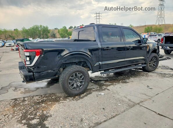 1FTEW1E84PFD23984 2023 FORD F150 Black უკანა მარჯვენა