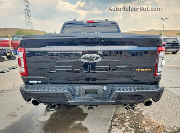 1FTEW1E84PFD23984 2023 FORD F150 Black უკანა ხედი