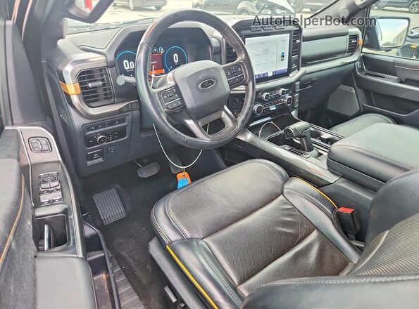 1FTEW1E84PFD23984 2023 FORD F150 Black წინა პანელის ხედი