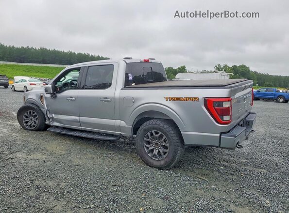 1FTEW1E85MFC24179 2021 FORD F150 Silver უკანა მარცხენა