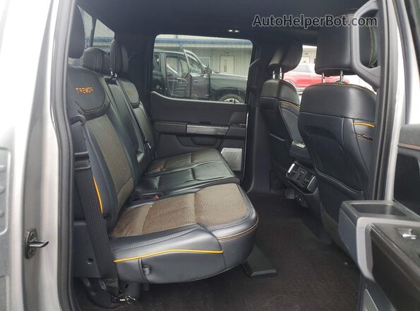 1FTEW1E85MFC24179 2021 FORD F150 Silver უკანა სავარძლების ხედი