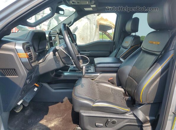 1FTEW1E85MFC24179 2021 FORD F150 Silver წინა სალონის ხედი