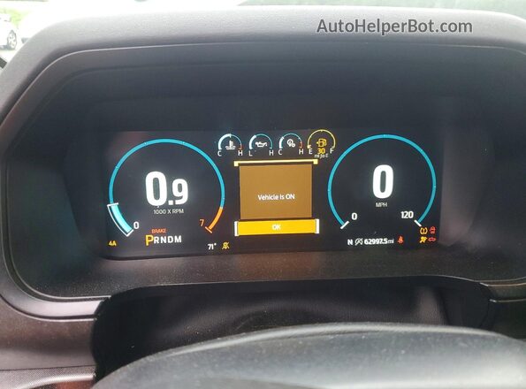 1FTEW1E85MFC24179 2021 FORD F150 Silver ხელსაწყოთა პანელის ხედი