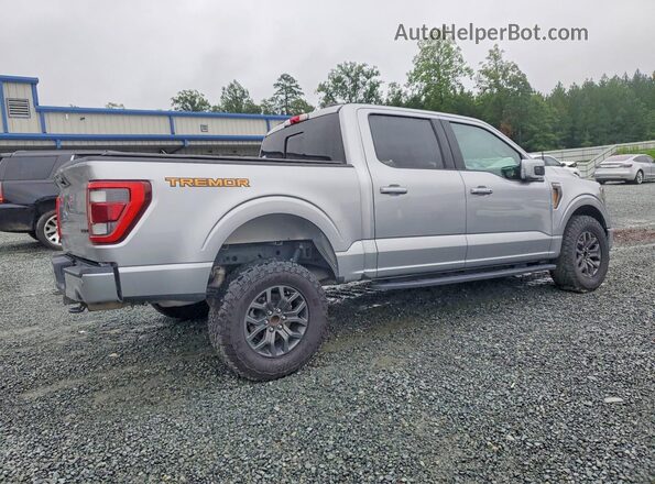 1FTEW1E85MFC24179 2021 FORD F150 Silver უკანა მარჯვენა