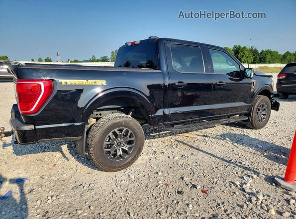 1FTEW1E85NFA66623 2022 FORD F150 Черный Задняя правая четверть