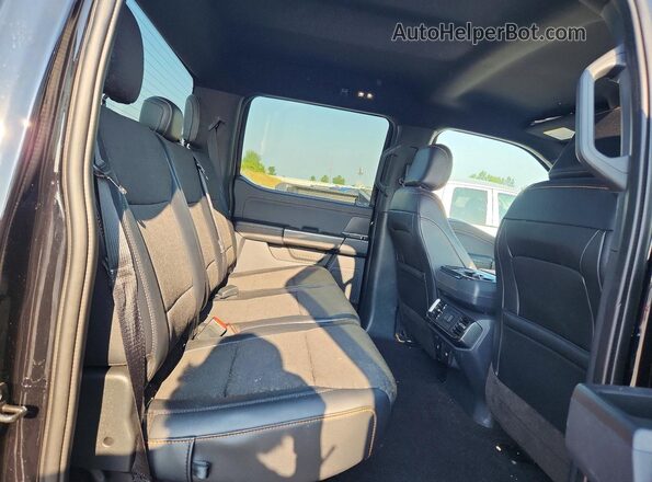 1FTEW1E85NFA66623 2022 FORD F150 Черный Вид задних сидений