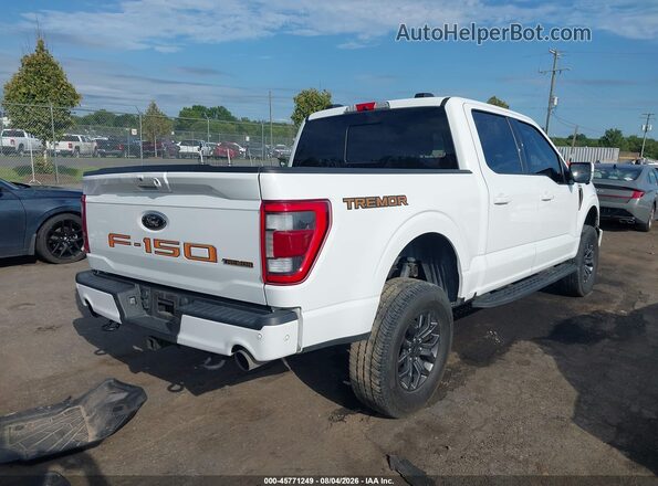 1FTEW1E85NFA82983 2022 FORD F150 White Rear right
