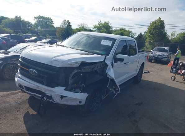 1FTEW1E85NFA82983 2022 FORD F150 White Front left