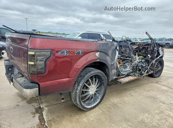 1FTEW1E86GKF44056 2016 FORD F150 Maroon უკანა მარჯვენა