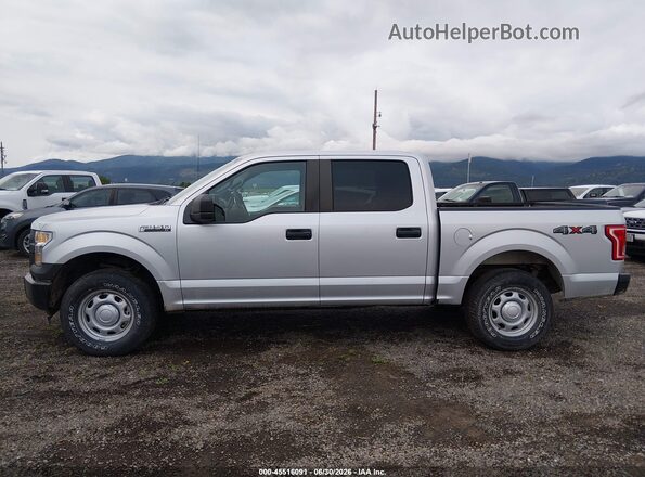 1FTEW1E86HKE40474 2017 FORD F150 Серебряный Панорамный вид салона 360°
