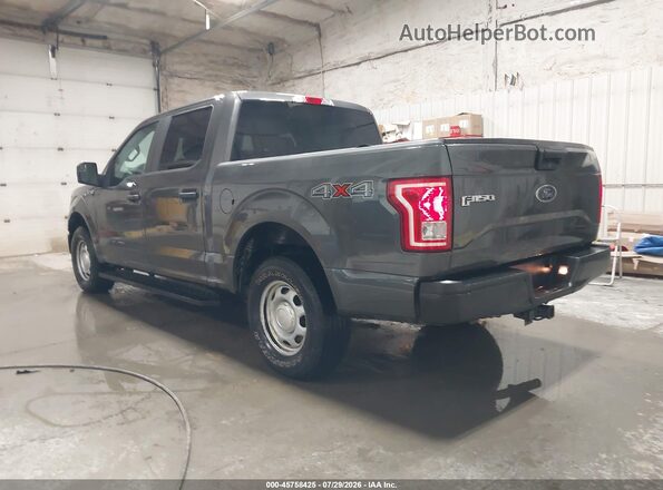 1FTEW1E86HKE40801 2017 FORD F150 Gray Задня ліва чверть