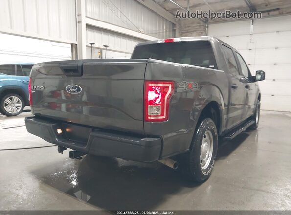 1FTEW1E86HKE40801 2017 FORD F150 Gray Задня права чверть