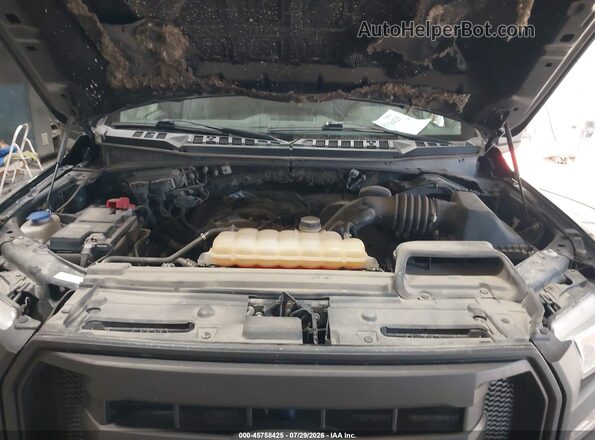 1FTEW1E86HKE40801 2017 FORD F150 Gray Вид ззаду