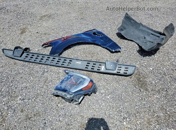 1FTEW1E86PFB16447 2023 FORD F150 Blue Engine compartment view