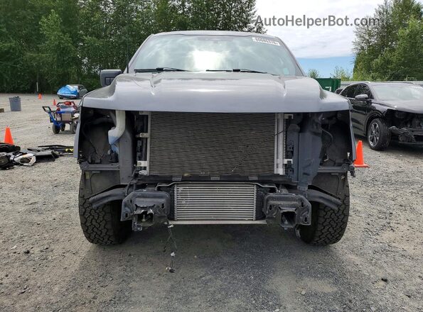 1FTEW1E87PFD01994 2023 FORD F150 Gray Widok z przodu